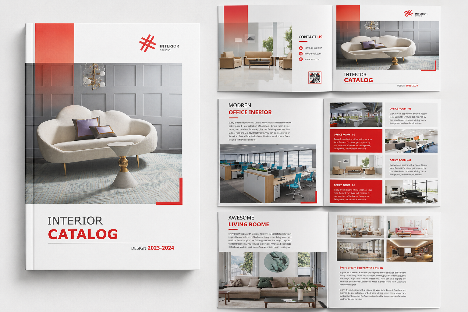 Interior Catalog detailed project work